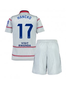 Atletico Madrid David Hancko #17 Replika Tredje Kläder Barn 2026-27 Kortärmad (+ byxor)